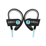 Auriculares Billow Ear Hook Preto/Azul Bluetooth